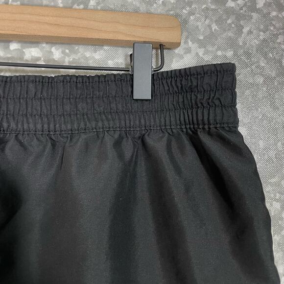 OP Junior's Black Elastic Waist Pull On Surfer Shorts - Size XL (15-17) - Beach - Picture 5 of 6